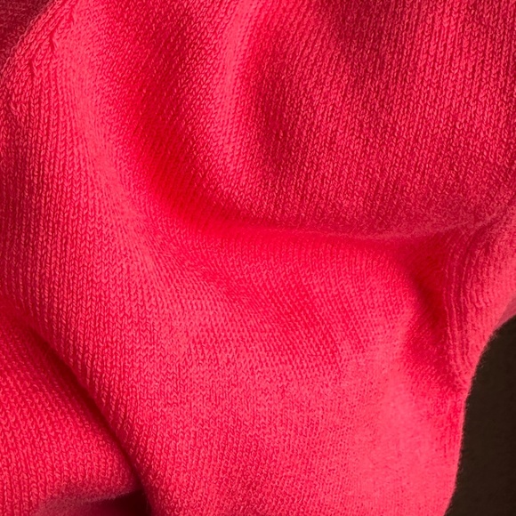 Boden V Neck Deep Pink Sweater Pullover Size XS Extra Small Cotton Blend - Picture 4 of 5